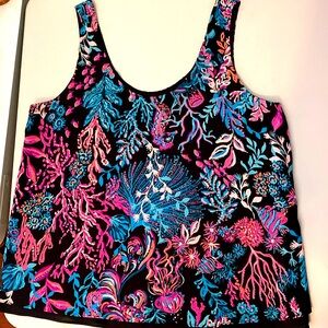 GUC Lilly Pulitzer florin tank top